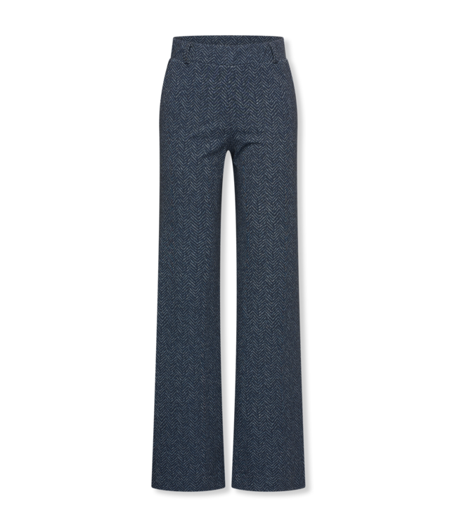HELENA HART Helena Hart Broek Flair Lano Tweed 7607TWE Marine