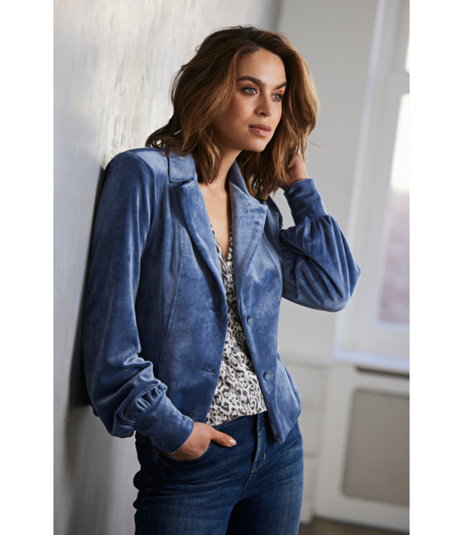 HELENA HART Helena Hart Blazer Lora Velour 7640 Jeans