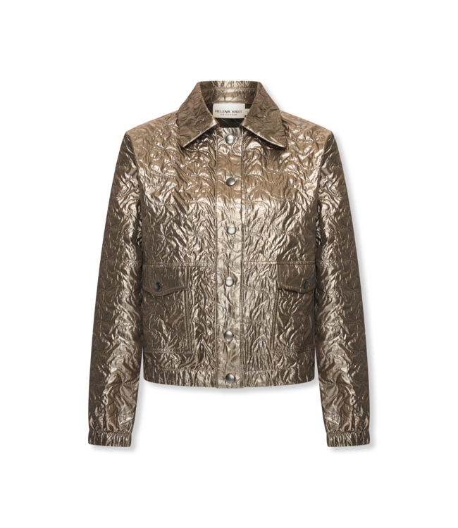 HELENA HART Helena Hart 7642 Bomber metalic Zwart - Brons
