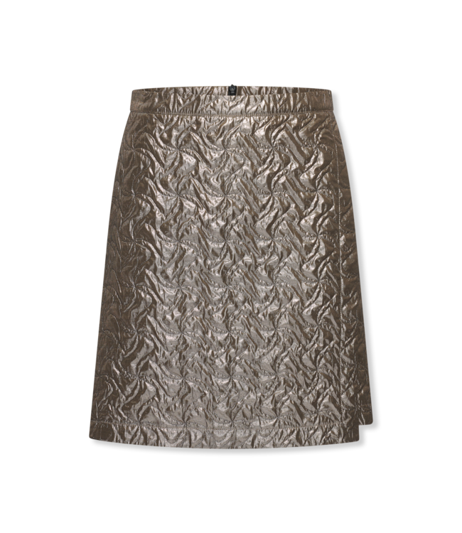 HELENA HART Helena Hart 7695 Rok Gigi Metallic Zwart - Brons