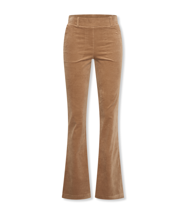 HELENA HART Helena Hart 7559 Broek Flair Velvet Camel