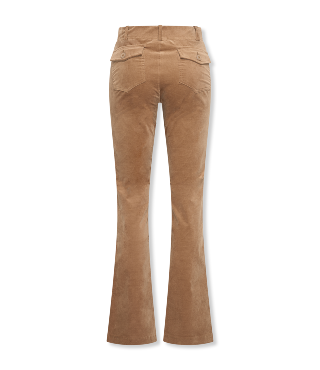HELENA HART Helena Hart 7559 Broek Flair Velvet Camel