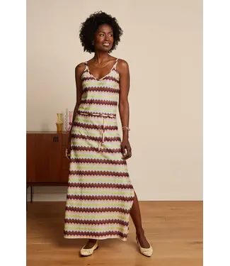 KING LOUIE King Louie nadya maxi dress carmine