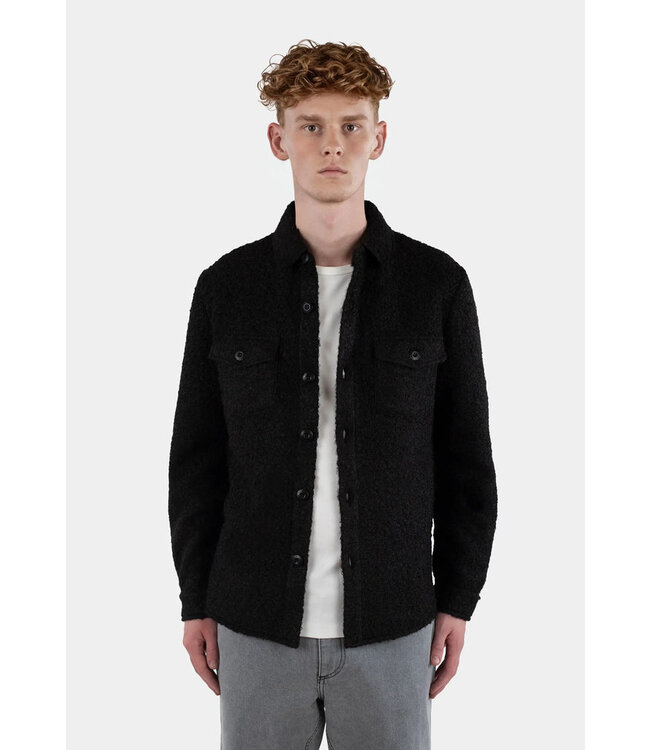 CISZERE Ciszere Dani boucle overshirt 30036-069-04 zwart