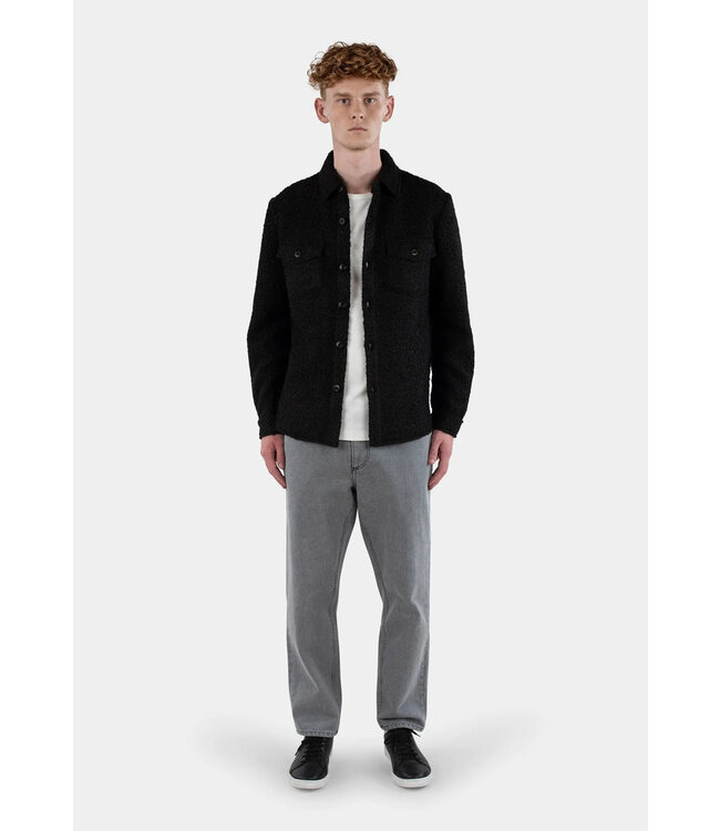 CISZERE Ciszere Dani boucle overshirt 30036-069-04 zwart