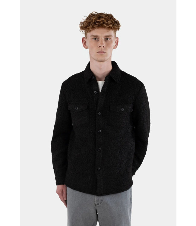 CISZERE Ciszere Dani boucle overshirt 30036-069-04 zwart
