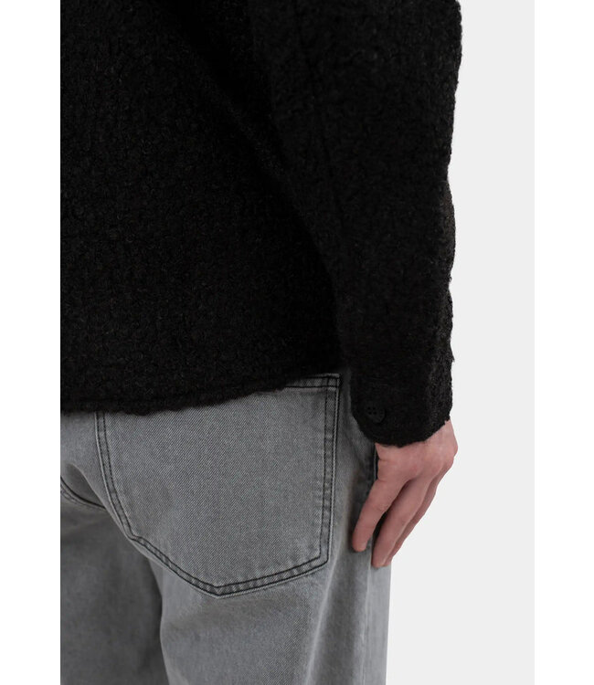 CISZERE Ciszere Dani boucle overshirt 30036-069-04 zwart