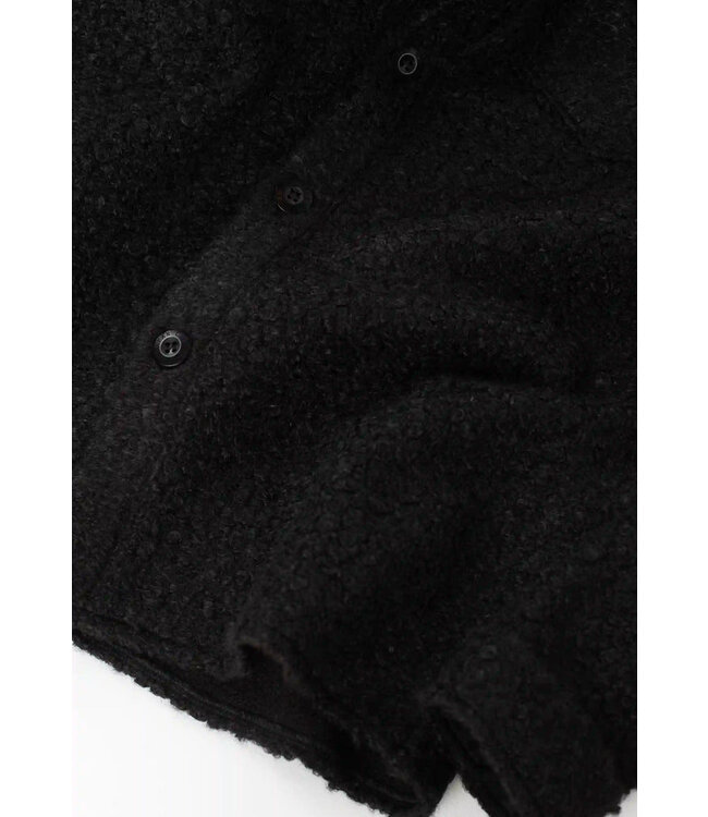 CISZERE Ciszere Dani boucle overshirt 30036-069-04 zwart
