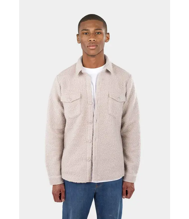 CISZERE Ciszere Dani boucle overshirt-30036-052-06-beige
