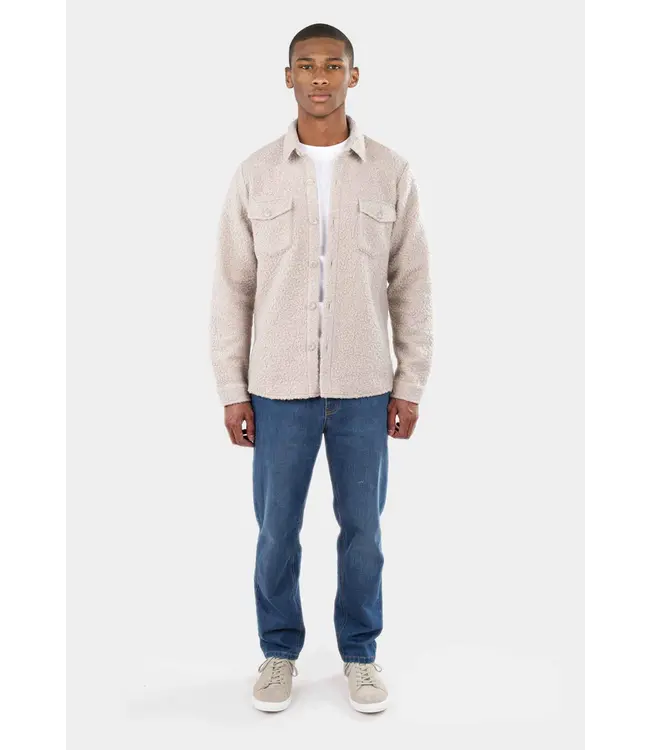 CISZERE Ciszere Dani boucle overshirt-30036-052-06-beige