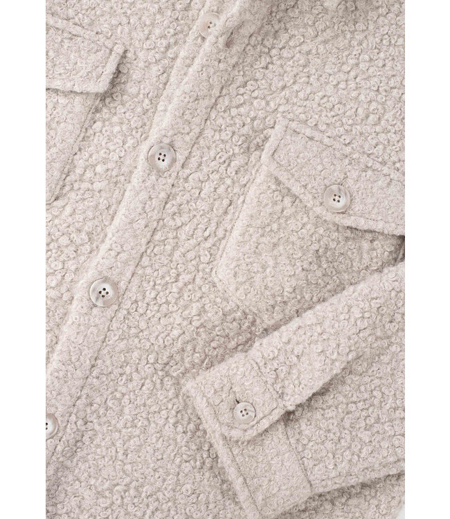 CISZERE Ciszere Dani boucle overshirt-30036-052-06-beige