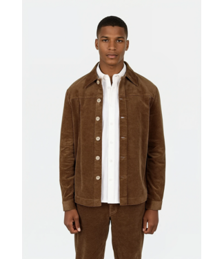 CISZERE Ciszere Dylan cord overshirt 3.0 30066-064-06 Mocha Brown