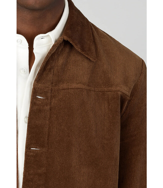 CISZERE Ciszere Dylan cord overshirt 3.0 30066-064-06 Mocha Brown