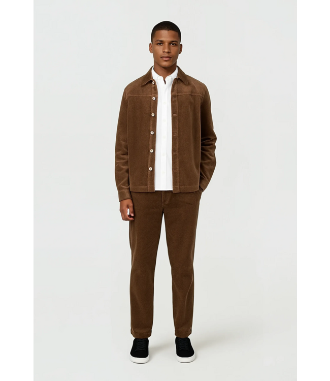 CISZERE Ciszere Dylan cord overshirt 3.0 30066-064-06 Mocha Brown