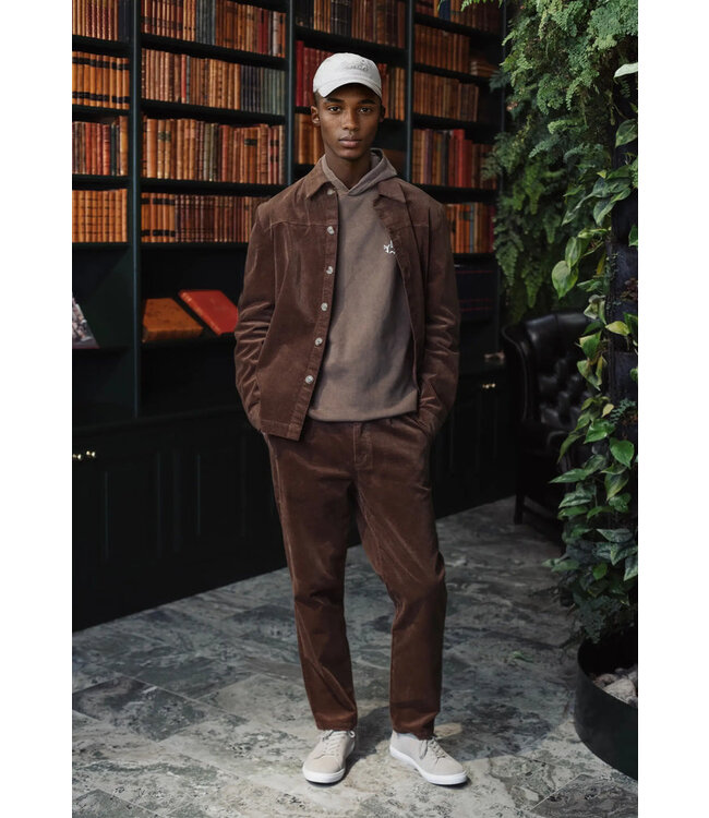 CISZERE Ciszere Dylan cord overshirt 3.0 30066-064-06 Mocha Brown