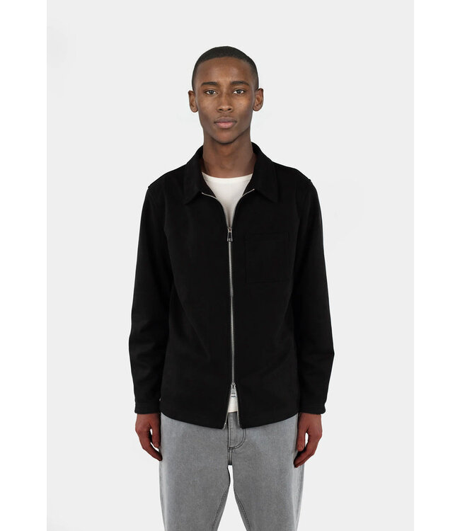 CISZERE Ciszere Neo vegan suede overshirt 2.0 30038-069-05 Black
