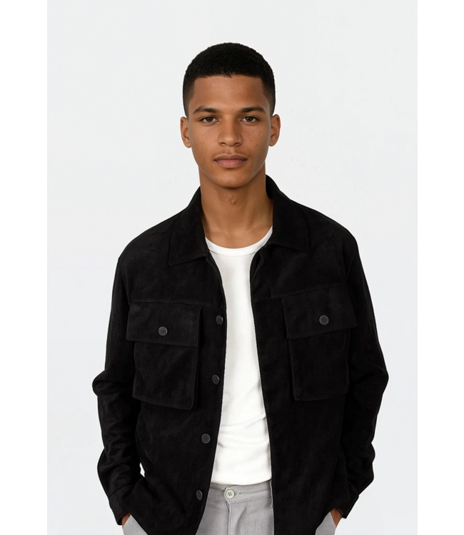 CISZERE Ciszere Nash vegan suede Jacket 50029-069-06 Black