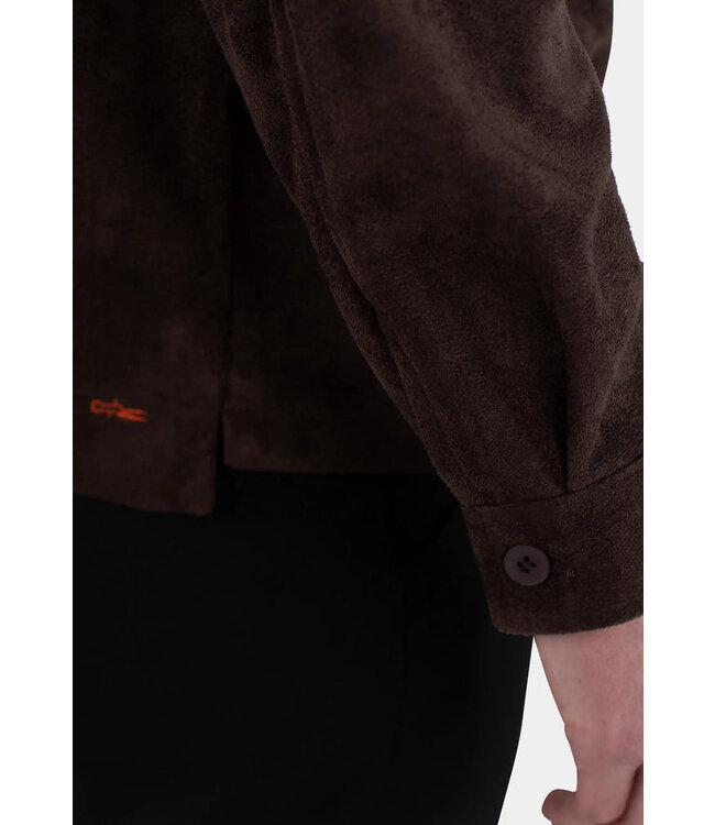 CISZERE Ciszere Nash Vegan Suede Jacket-50029-065-05-Java