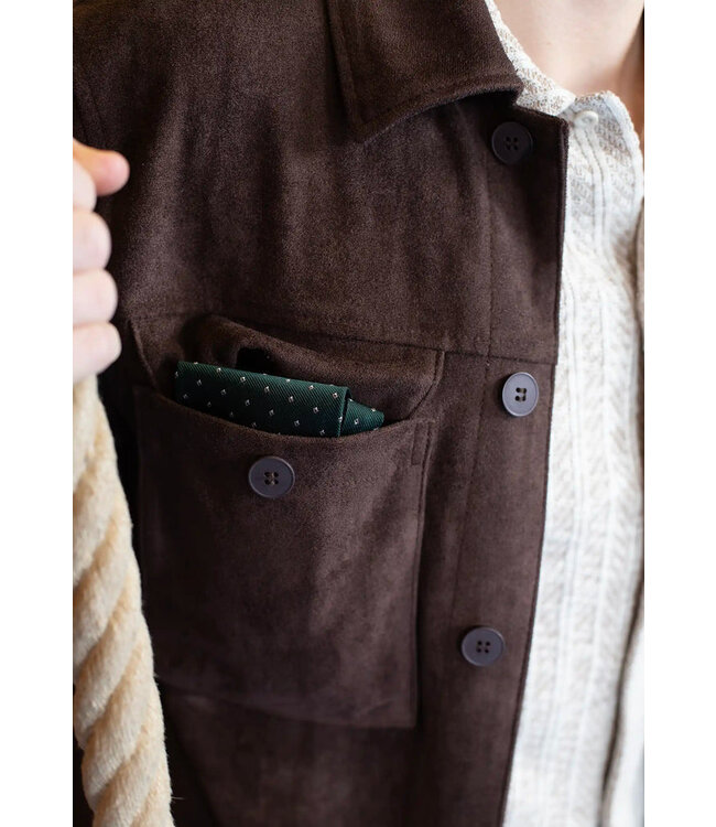 CISZERE Ciszere Nash Vegan Suede Jacket-50029-065-05-Java