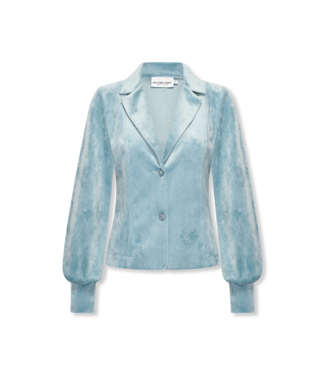 HELENA HART Helena Hart 7640 Blazer Lora Velour Ice