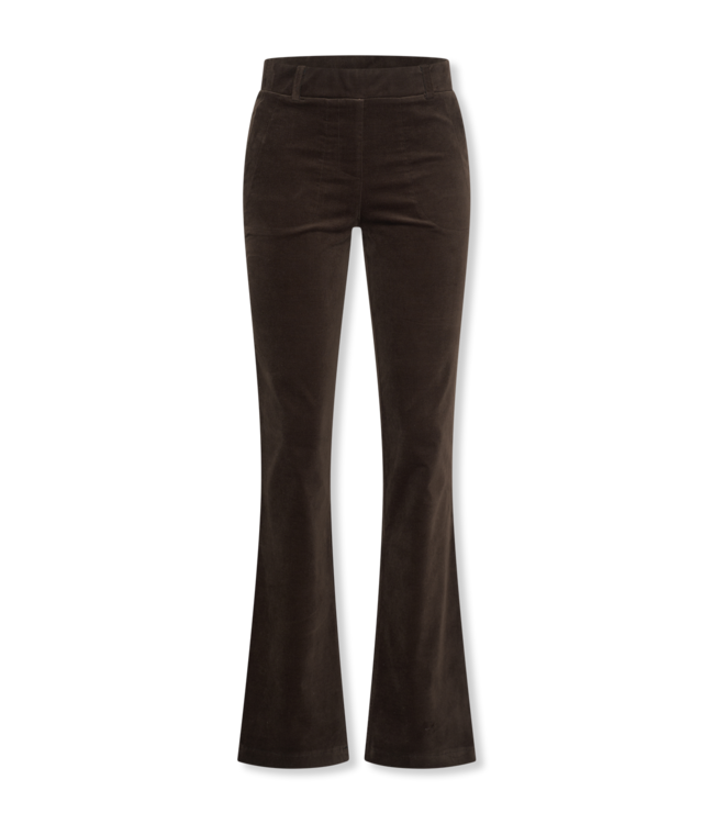 HELENA HART Helena Hart 7559 Broek Flair Velvet Choco