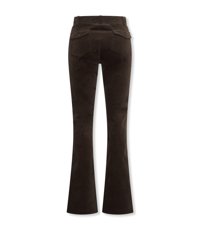 HELENA HART Helena Hart 7559 Broek Flair Velvet Choco