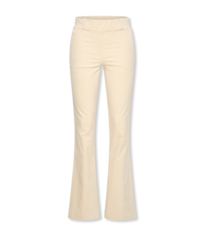 HELENA HART Helena Hart 7559 Broek Flair Velvet Ecru