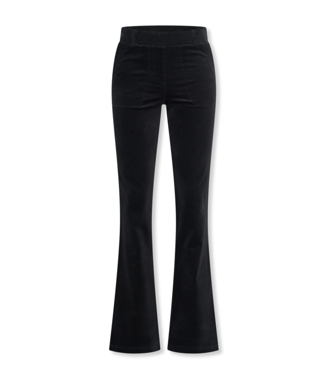 HELENA HART Helena Hart 7559 Broek Flair Velvet Black