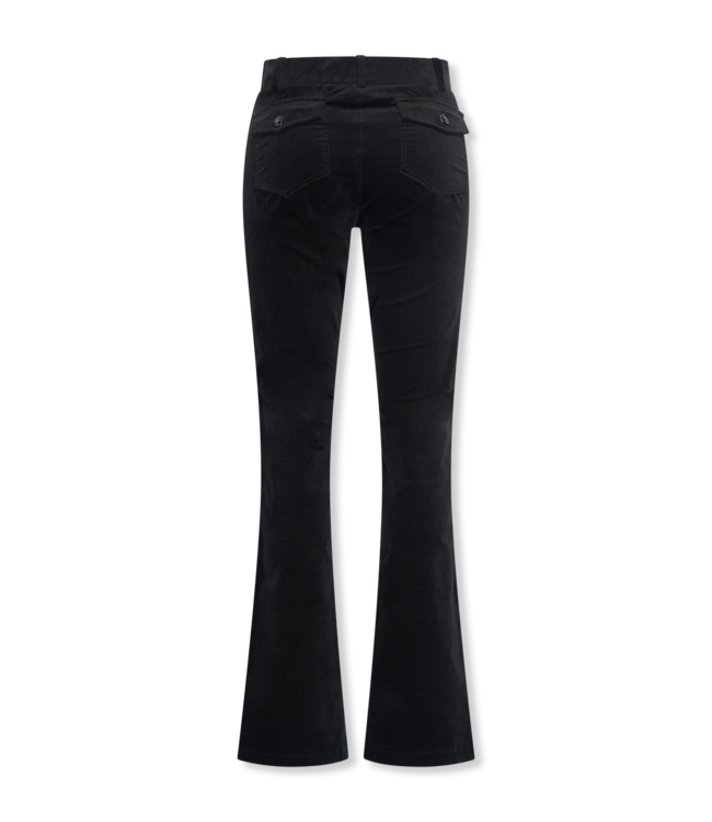 HELENA HART Helena Hart 7559 Broek Flair Velvet Black