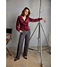 HELENA HART Helena Hart 7640 Blazer Lora Velour Wine