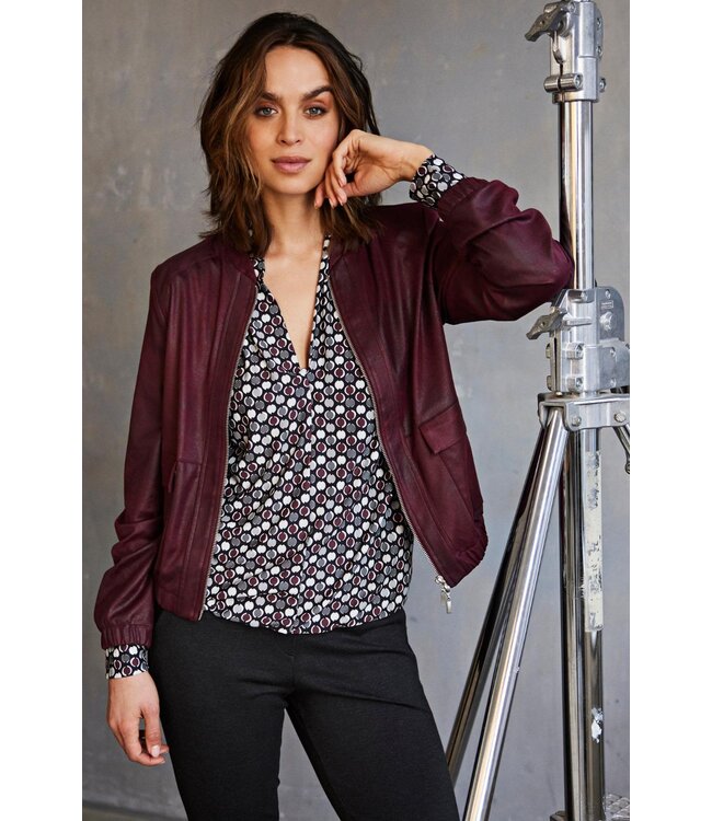 HELENA HART Helena Hart 7629 Bomba Biker Wine