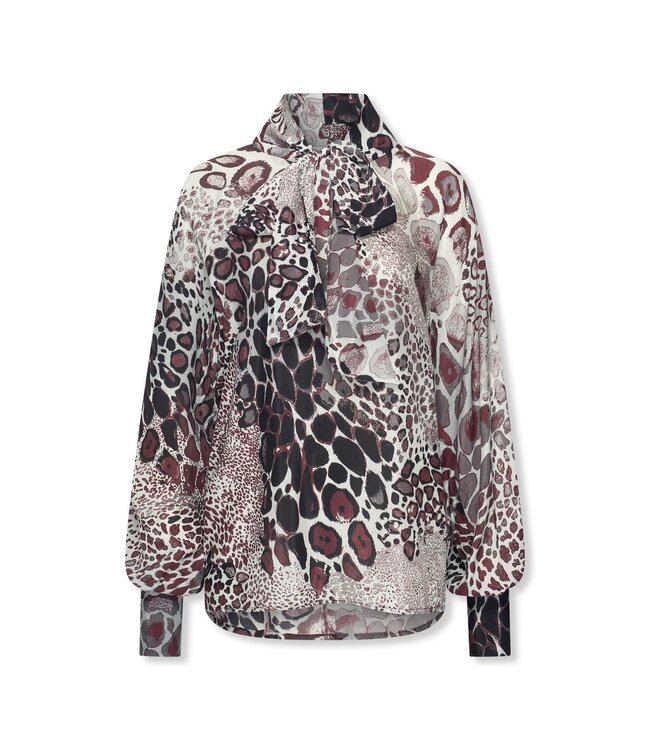 HELENA HART Helena Hart 7676Kit Blouse Jolien Kitty Wine