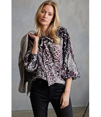 HELENA HART Helena Hart 7676Kit Blouse Jolien Kitty Wine
