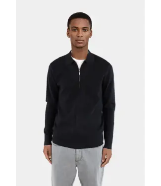 CISZERE Ciszere Caleb Knitted Half Zip Black