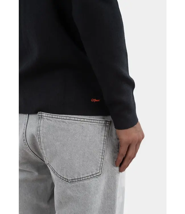 CISZERE Ciszere Caleb Knitted Half Zip Black