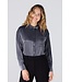 JANSEN AMSTERDAM Jansen Amsterdam Lieke Blouse WS742 Antraciet