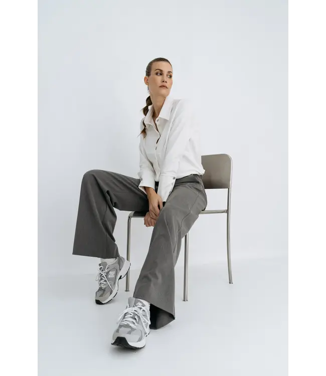 ZIZO Zizo Hally Pants FA25.HALLY.008 Grey Melange