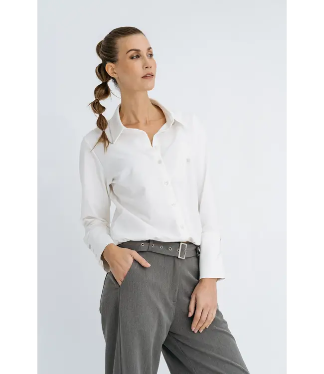 ZIZO Zizo Hally Pants FA25.HALLY.008 Grey Melange