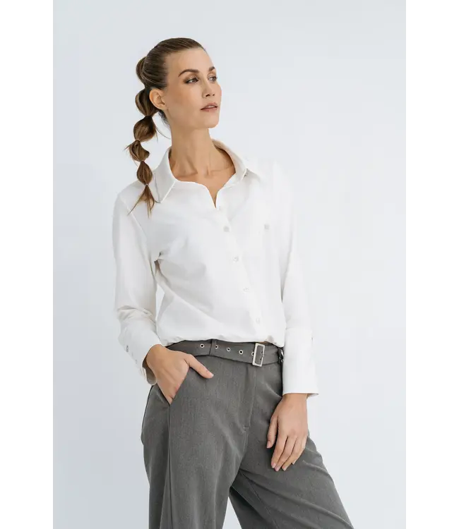 ZIZO Zizo Hally Pants FA25.HALLY.008 Grey Melange