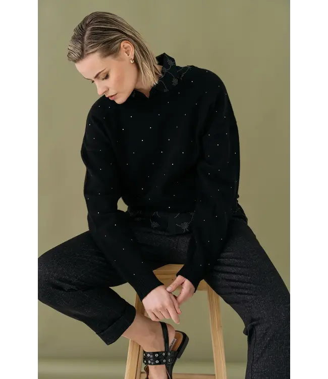 MAICAZZ Maicazz FA25.70.222 PEPITA Sweater Black