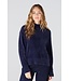 JANSEN AMSTERDAM Jansen Amsterdam Calla P155 Trui Turtle Neck Dark Blue