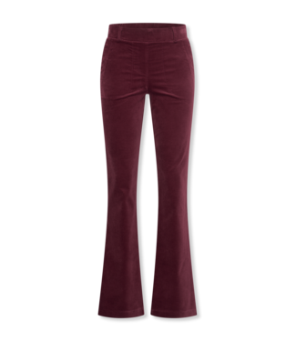 HELENA HART Helena Hart 7559 Broek Flair Velvet Wine