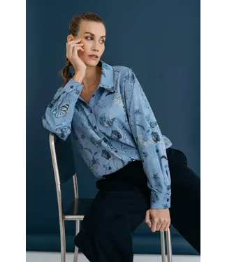 MAICAZZ Maicazz FA25.20.009 PYDIA Blouse Blue But