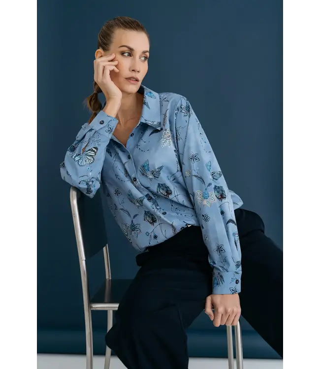 MAICAZZ Maicazz FA25.20.009 PYDIA Blouse Blue But