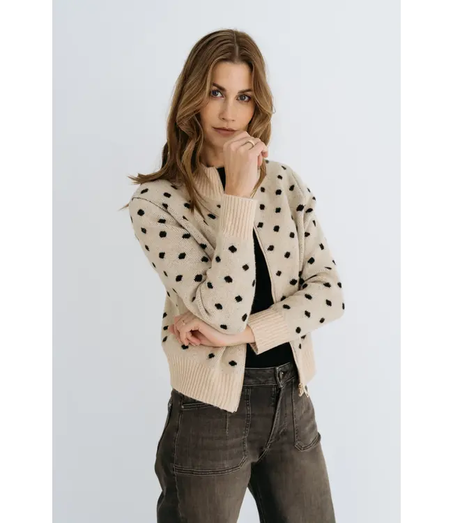 MAICAZZ Maicazz Perel Vest FA25.65.207 Cream Spot