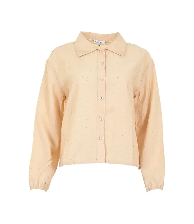 MAICAZZ Maicazz Parsa Blouse FA25.20.310 Sparkle Sand