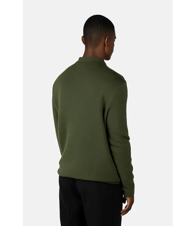 CISZERE Ciszere Caleb Knitted Half Zip Duffel Green