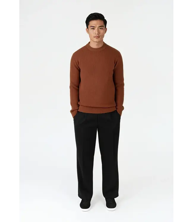 CISZERE Ciszere Eddie knitted sweater Burned Orange