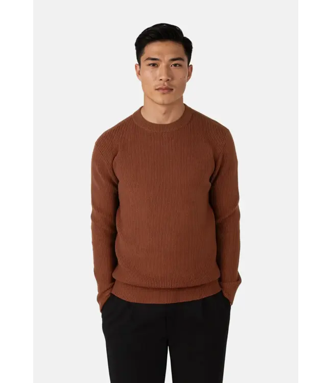 CISZERE Ciszere Eddie knitted sweater Burned Orange