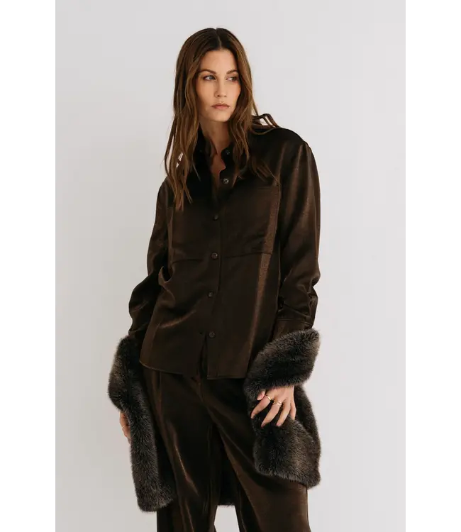 MAICAZZ Maicazz WI25.20.002 Rango Blouse Brown
